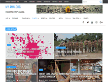 Tablet Screenshot of my-thai.org